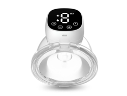 Sacaleches Portátil 101 Blanco Inalámbrico Pantalla Led Táctil Silencioso Sin Bpa