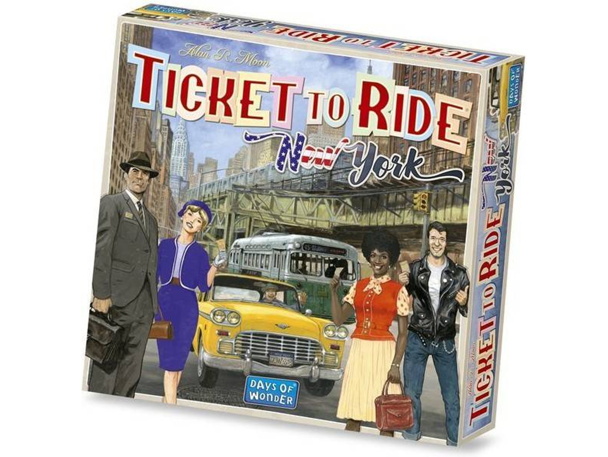Juego de Cartas DAYS OF WONDER Ticket to Ride: New York (Inglés - Edad Mínima: 8)
