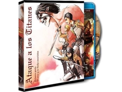 Blu-Ray Ataque A Los Titanes. - Parte 1: El Arco Y La Flecha. - Edición Ilustración Conmemorativa De Hajime Isayama