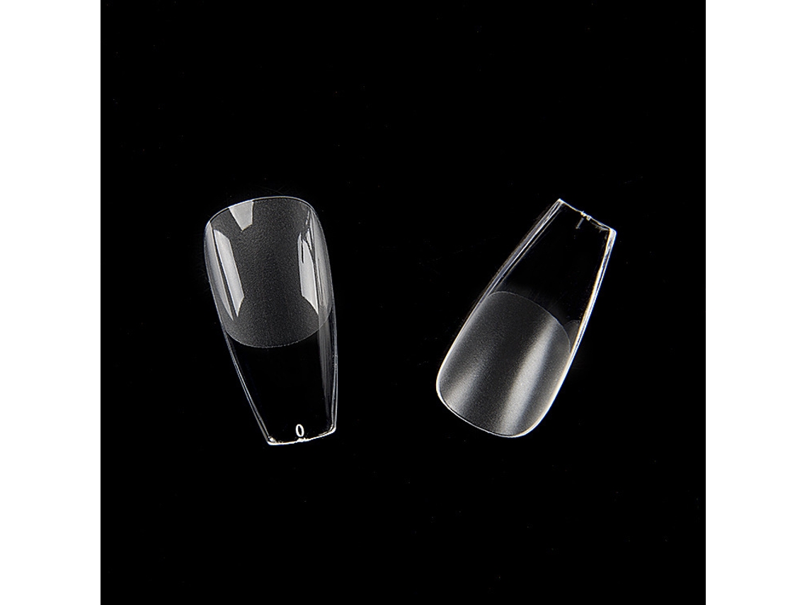500 puntas de uñas de gel transparente para kit de extensión de uñas. NEVEANCE