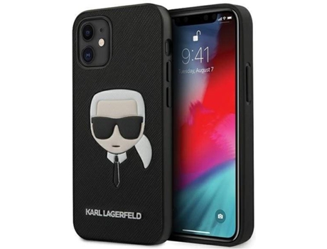Carcasa iPhone 12 Mini KARL LAGERFELD Rojo