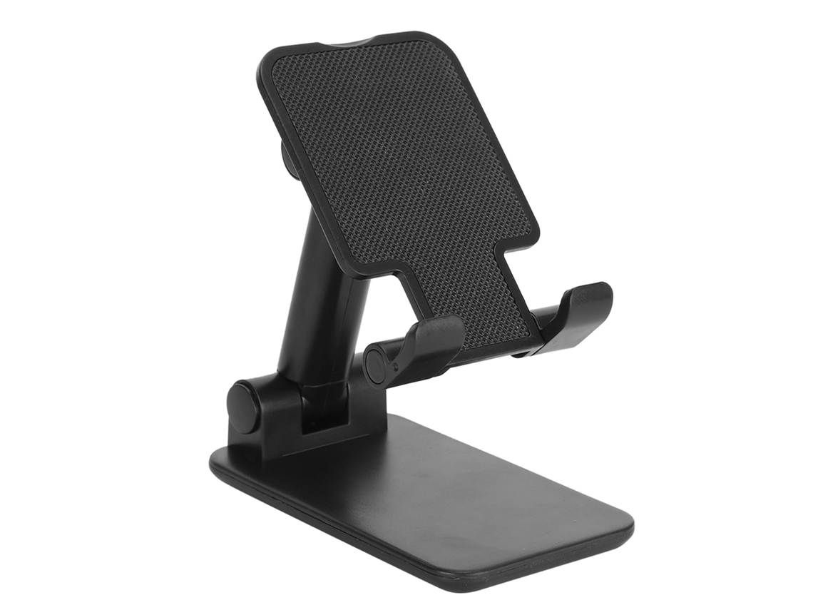 Soporte Ajustable Para Teléfono Móvil Y Tableta, Maletín Con Espejo, Diseño Ergonómico, Portátil, Negro.