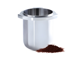 Vaso Medidor De Café De Acero Inoxidable 304 De 54 Mm Para Breville Serie 8 Con Salida Independiente