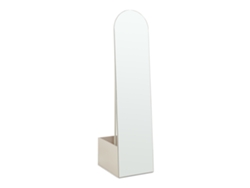 Espejo de cuerpo entero Kuonta con soporte 165x40x51cm color arena [EN.CASA]