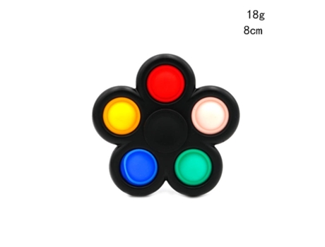 Baru pop simpl lesung pipi dapat diputar mainan fidget untuk wanita pria anak-anak antistres jari spinner fidget mainan untuk hadiah anak-anak
