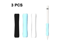 2026-3 Unidades De Agarre Ergonómico Premium De Silicona Para Apple Pencil 1/2, Doble Lado