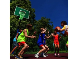 Filet De Basketball-ball En Nylon Vert Lumineux Para Entraînement Nuit, Durable Y Resistente Aux