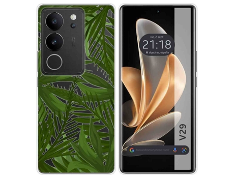 Funda Diseño Jungla para Vivo V29 5G TUMUNDOSMARTPHONE Silicona Multicolor