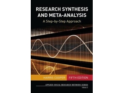Libro Research Synthesis and Meta-Analysis de Harris Cooper (Inglés)