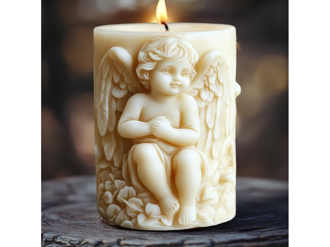 Molde de silicona para velas de ángel de Vayotoy