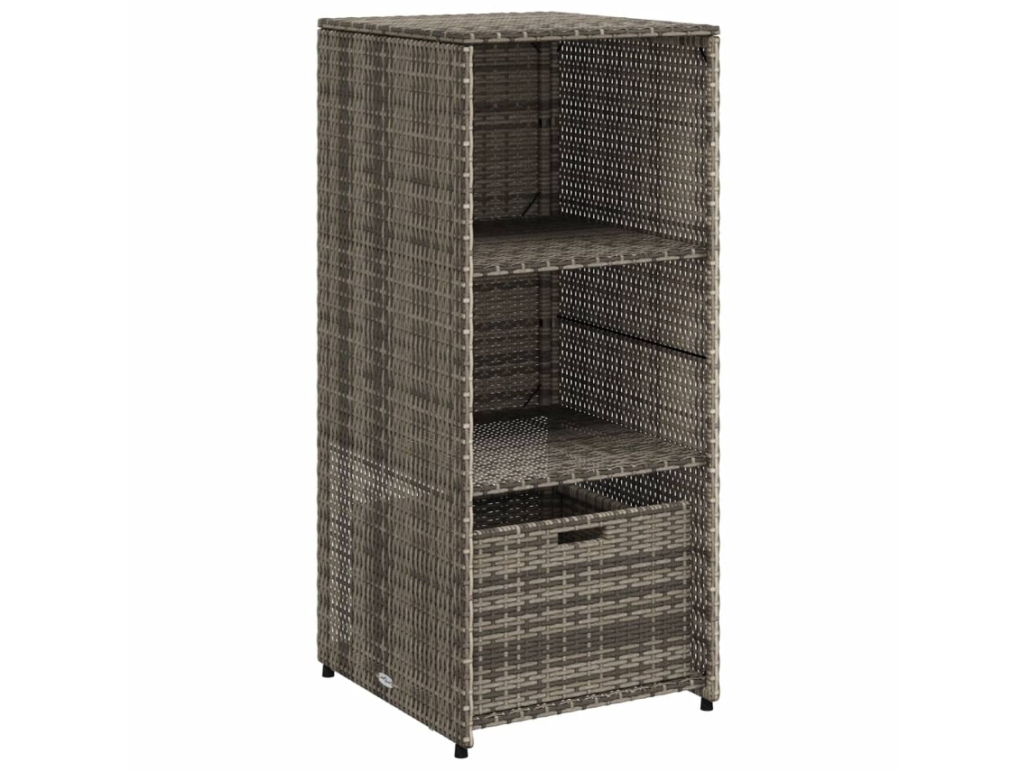 Mueble de jardín 50x55x115 cm Mimbre Patas Grises MAISON EXCLUSIVE