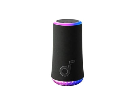 Altavoces Bluetooth SOUNDCORE Glow (Negro - Bluetooth - Inalámbrico - Bluetooth 5.3 - 30 W)