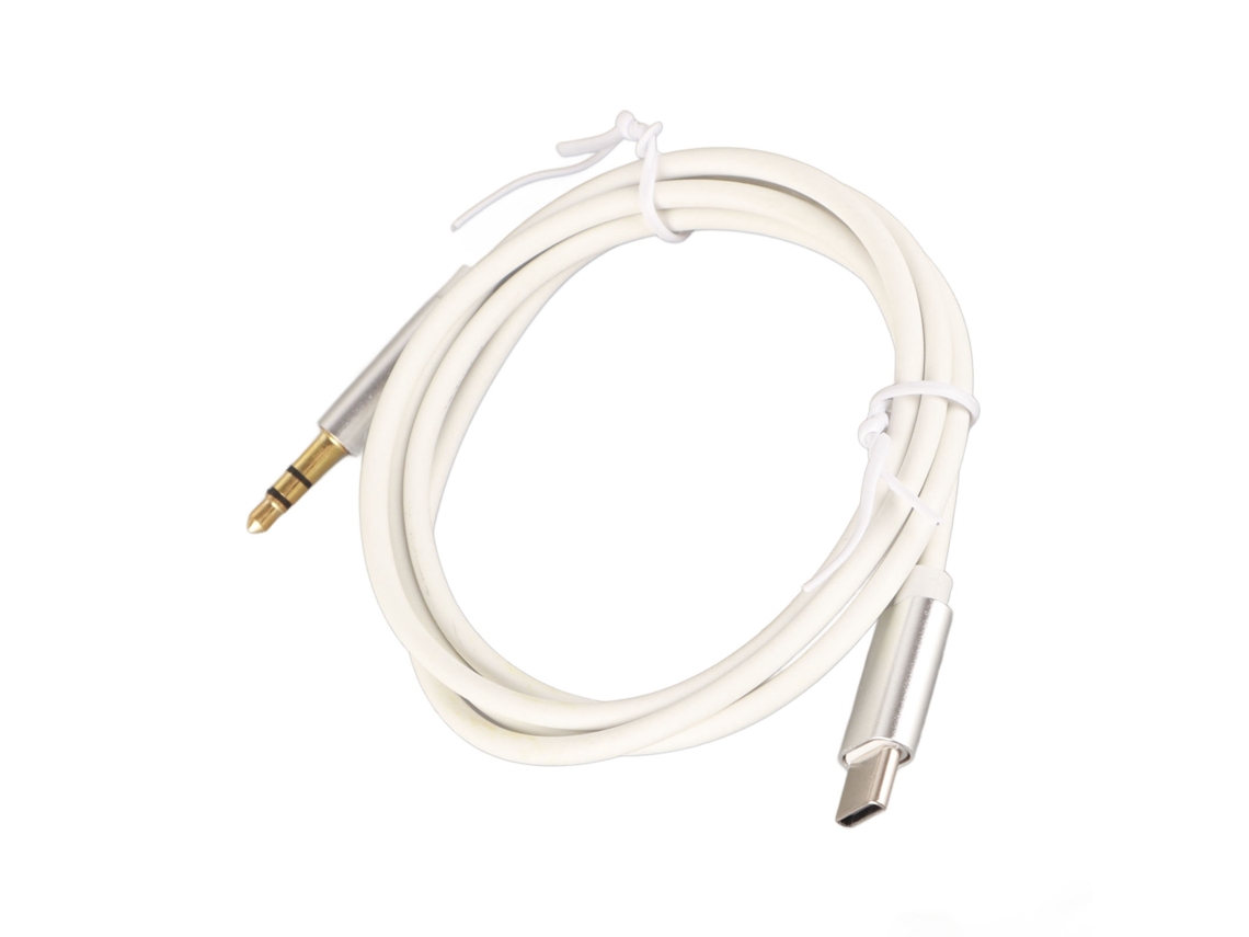 Cable Adaptador Usb-c A Conector Auxiliar De 3,5 Mm, Estable Para Coche, Hogar Y Auriculares Estéreo.