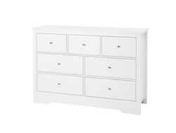 Cómoda de Madera Succebuy con 7 Cajones, Antideslizante y Protección Antideslizante.