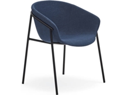 Sillón BAZAR MONDIALE Hug (Azul - Metal y Tela - 59x67x79 cm)