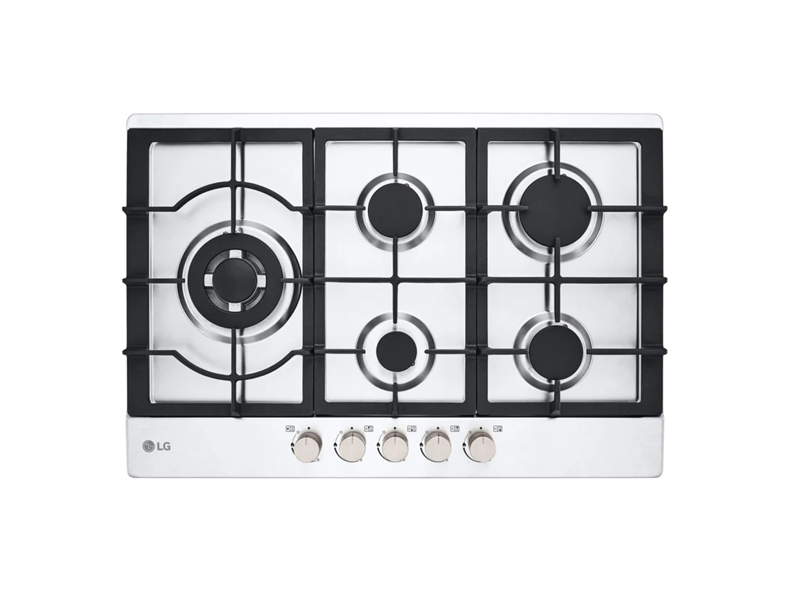 CBGZ3016S Acero inoxidable Integrado 75 cm Encimera de gas 5 zona(s) LG