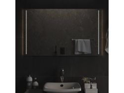 Espejo de Pared para Baño con Luces Led 100 x 60 cm