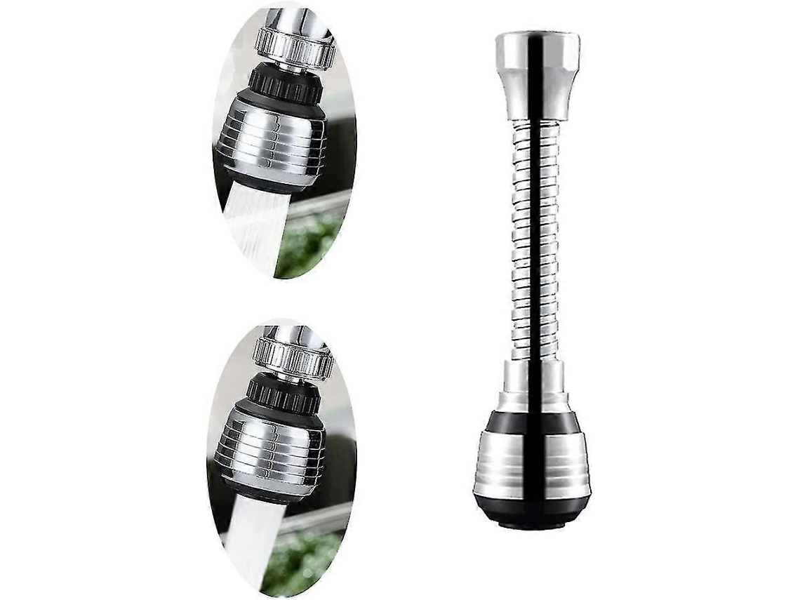 Aerador Giratorio Para Grifos, Ajustable 360 Grados Con Manguera Extensible De 10cm Ahorro De Agua