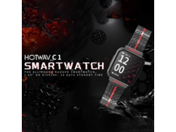 Reloj Inteligente Hotwav C1 De 1.69 Pulgadas Bluetooth 5.0 Monitor De Sueño Rastreador De Frecuencia Cardíaca