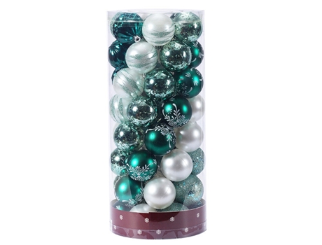 Adorno de Árbol de Navidad TUSERXLN Plástico Blanco