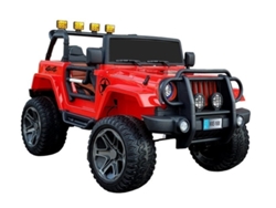 Coche eléctrico Wxe 1688 4x4 Rojo B.active