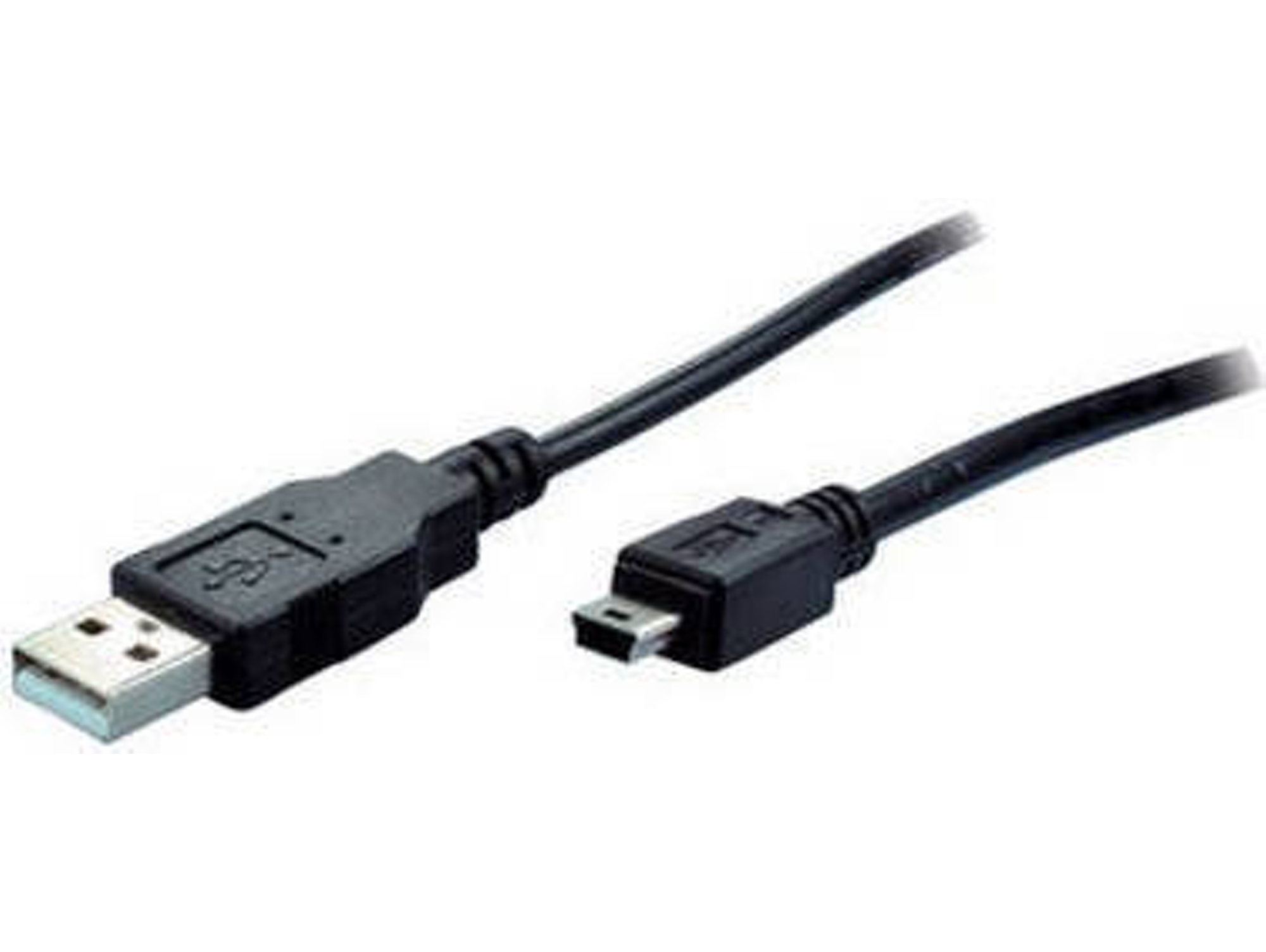 Cable USB S-CONN (USB - 1 m - Negro)