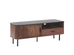 Mueble TV BELIANI Jose de MDF Madera oscura 120x40x46