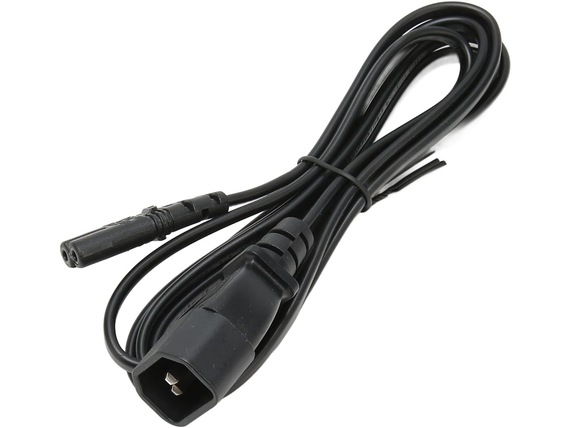 Cable Adaptador De Corriente Iec320 C14 A C7, Funcionamiento Seguro Y Fiable Para