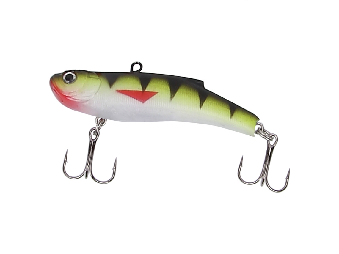 Heng Jia Señuelo Blando Artificial Tipo Pez De 7 Cm Con Anzuelos Para Pesca Vivida
