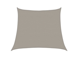 Vela de sombra Vidaxl estilo gris (4/5 x 4 m)