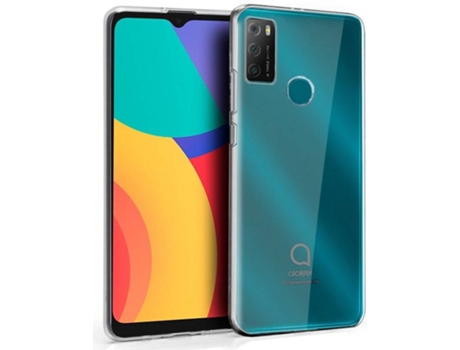Carcasa Alcatel 1S, 3L COOL Silicona Transparente