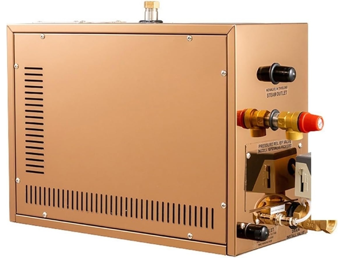 Sauna SFUSHOS, máquina de vapor para calefacción doméstica.
