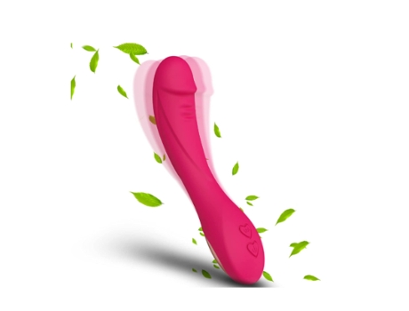 Vibrador de Silicona para Mujer Palo de Masaje Recargable Usb 12 Modos Juguetes Sexuales para Parejas BISBISOUS