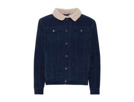 Abrigo para Hombre BLEND (L - Poliéster - Azul)
