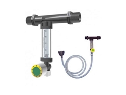 Inyector Fertilizante 50 12Mm Con Llave Y Caudalímetro Venturi SUINGA