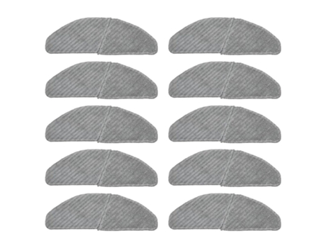 10pcs mop pano para midea s8+/m7pro robô aspirador acessórios