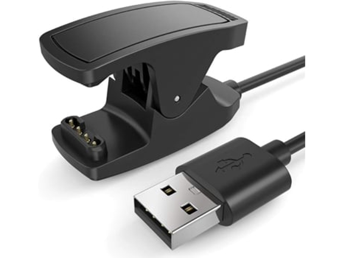 Cargador para Garmin Descent Mk1, Mk2, Mk2i, Mk2s, Mk3i, Descent X50i, Descent G1 y G2 Solar Black Panoona