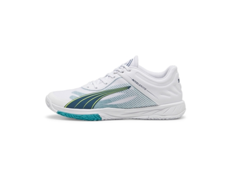 Zapatillas Unisex para Balonmano PUMA Calzado Interior Accelerate Blanco (43)