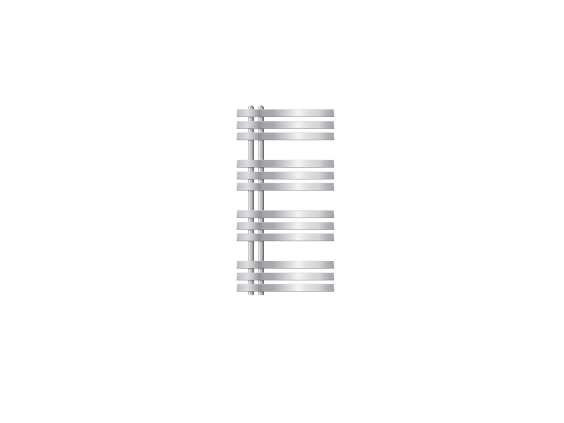 Radiador de baño de diseño Iron EM 500x1000 mm cromo LUXEBATH