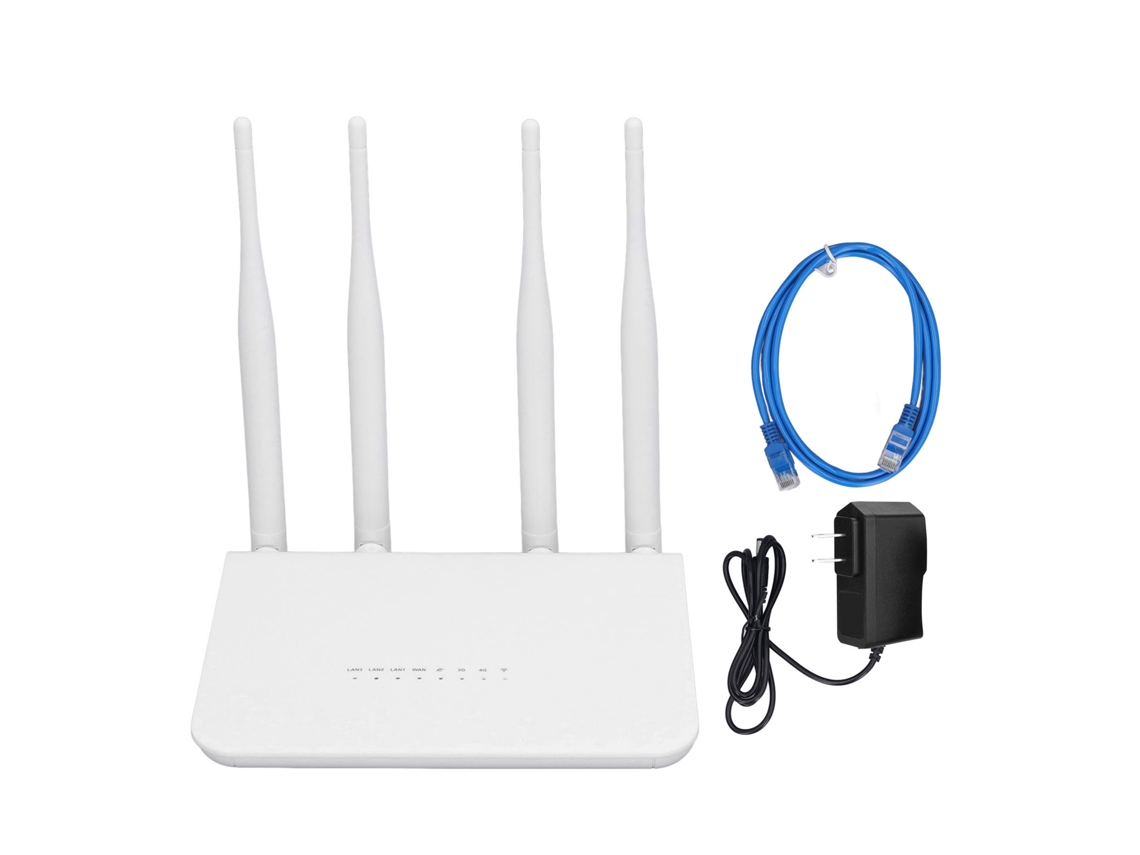 Router Inalámbrico (compatible Con Red 4g Lte Con Ranura Para Tarjeta Sim)