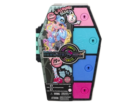 Muñeca MONSTER HIGH Skulltimate Secrets Lagoona Blue (Edad Mínima Recomendada: 4 años)