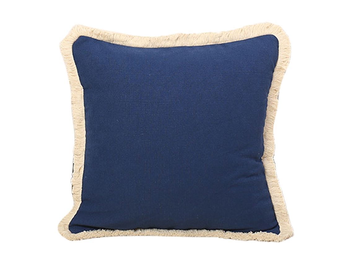 Funda De Almohada De Lino De Color Sólido: Adecuada Para Sofá, Dormitorio Y Bicicleta.