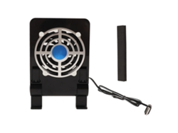 Soporte plegable para teléfonos móviles y tabletas (modelo 2026) con ventilador para leer y trabajar.