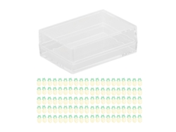 100 Clips De Papel Metálicos Forma Piña Verde Amarilla Proceso De Electroplación Antideslizantes Portátiles Clips De Oficina