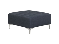 Otomana BELIANI Aberdeen de Poliéster Gris 80x80x36