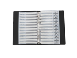 Kit De Resistencias Smd 0603 1% 170 Valores 50 Unidades Cada Uno Carpeta De Componentes Electrónicos