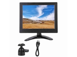 Pantalla Suave Ips Hd De 8 Pulgadas 1024x768 Con Entrada De Video Hdmi Vga