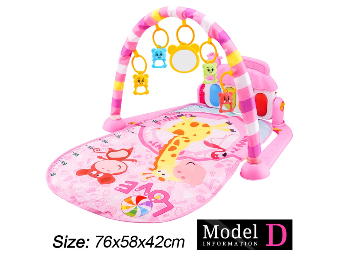 Gimnasio Musical Alfombra De Actividad Con Piano Pedal Para Bebés 0 36 Meses, Juguete Educativo Aeuzwr
