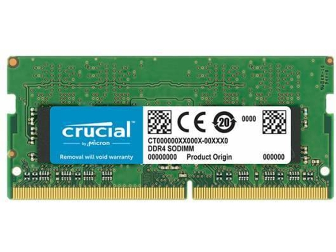 Memoria Ram Ddr4 Crucial Ct4g4sfs4a 1 X 4 Gb 2400 Mhz Cl 17 Verde Worten Es