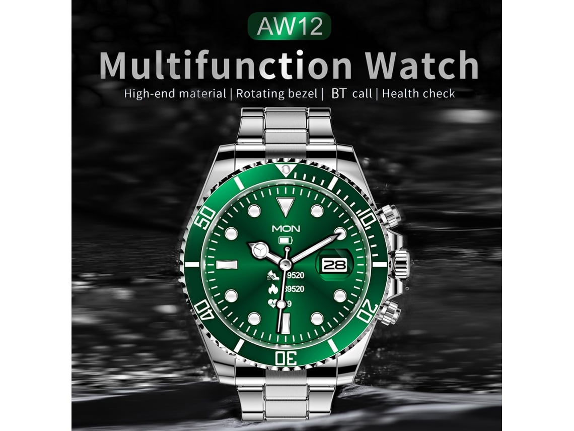 Reloj Inteligente Para Hombre Con Llamadas Bluetooth, Monitor De Frecuencia Cardíaca, Spo2, Monitor De Sueño, Ip67